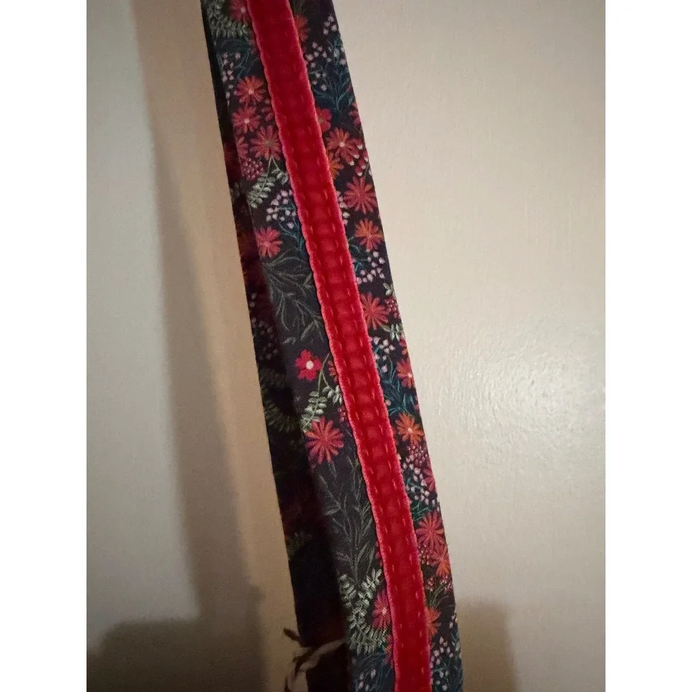 Matilda Jane Floral Rose Tote Bag NWT Black Pink Velvet Trim Shoulder Bag
